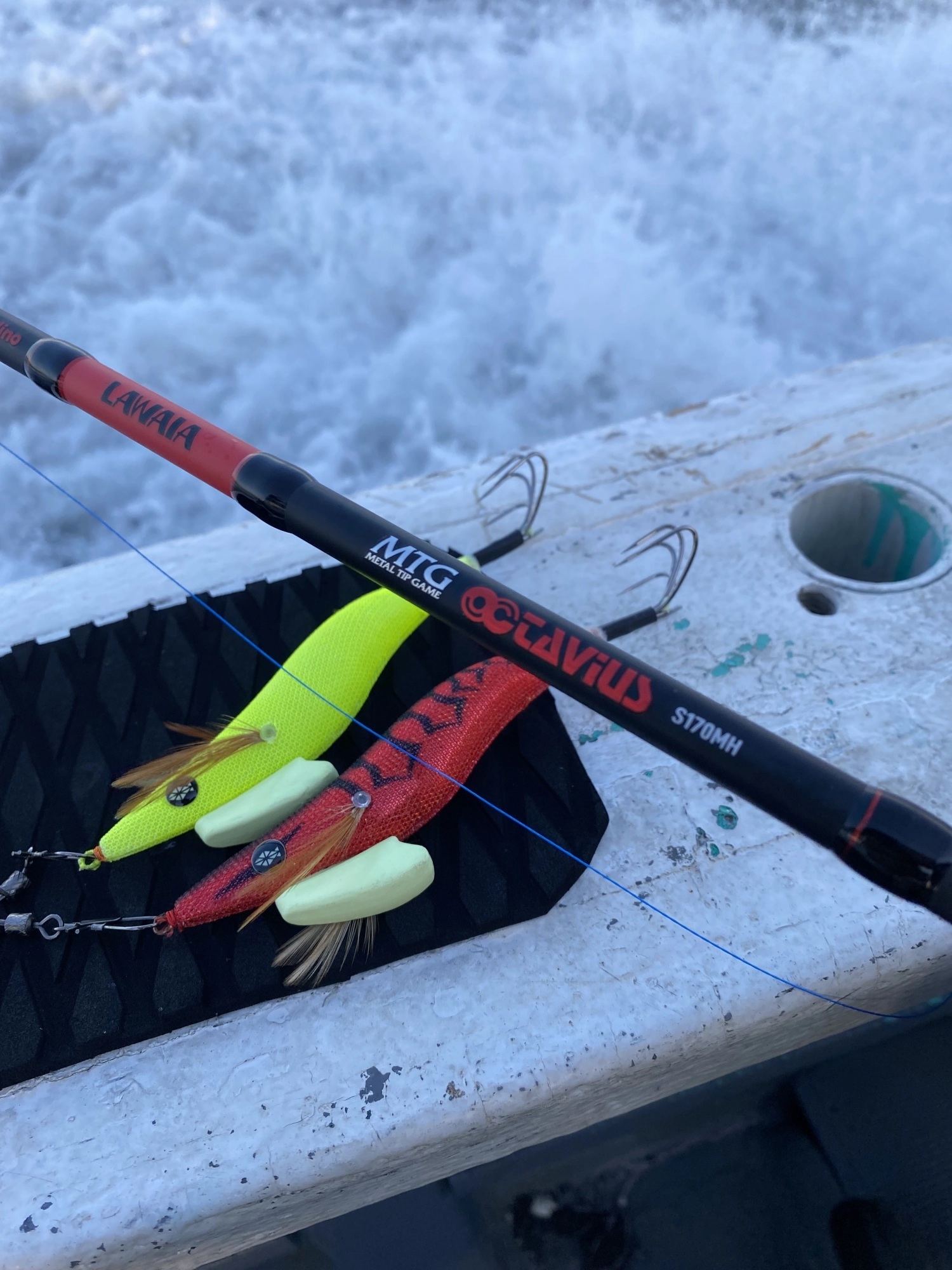 旬のタコ狙いに！LAWAIA MTG OCTAVIUS